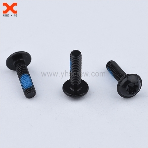 Xiav Nylon Washer Taub Hau Torx Tshuab Screws