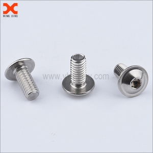 hex socket stainless steel washer head screws ထုတ်လုပ်သူ