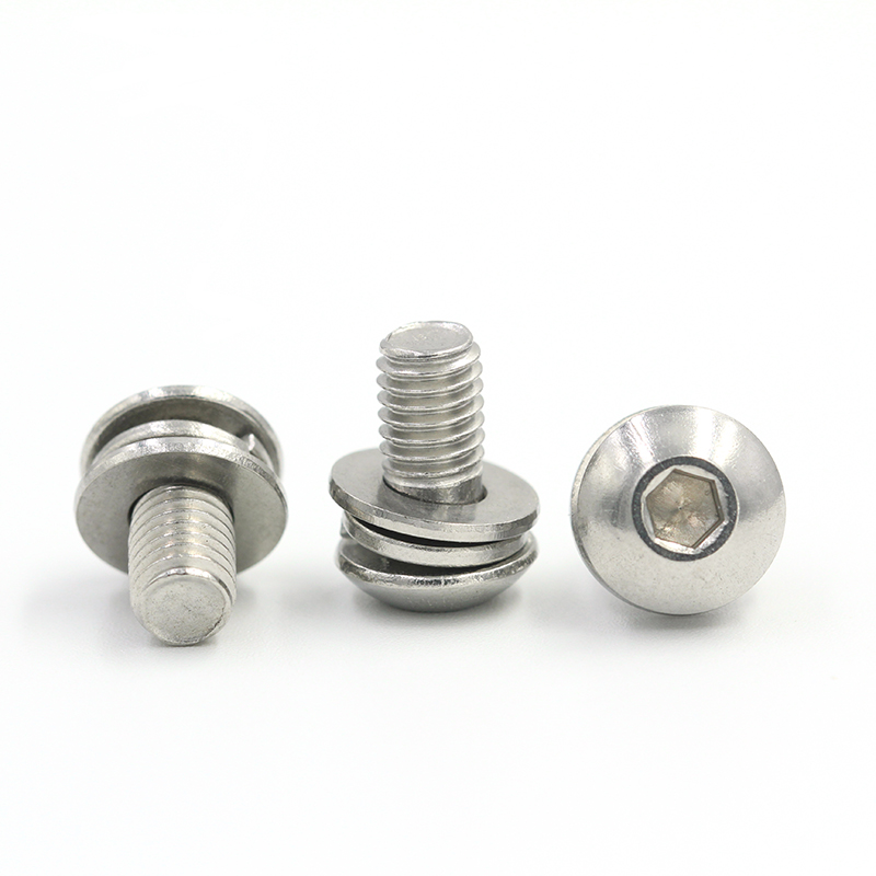 ການປະສົມເຫຼັກກາກບອນ Custom Sems screw (3)