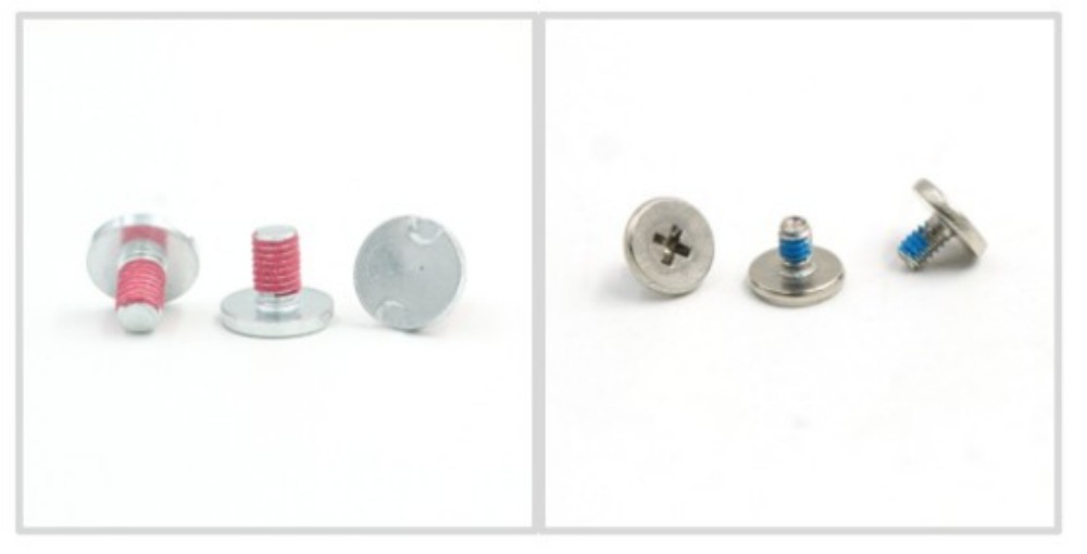 Flat head Nylock screw