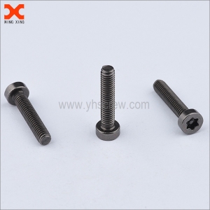 custom black nickel security screws and bolts manufacturers