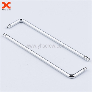 special security hex allen wrench with hole