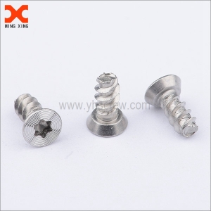 Torx drive CD thread flat head electrical self tapping screws