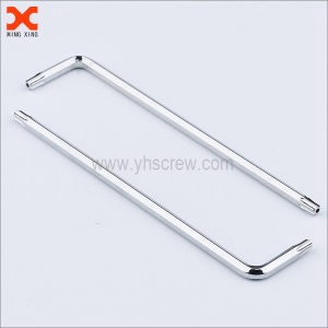 custom high quality star shaped allen key with hole