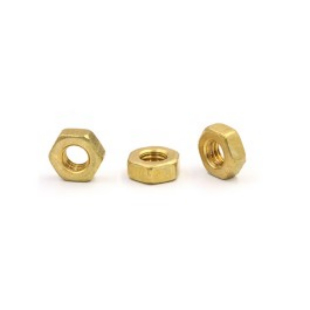 Brass hex nut