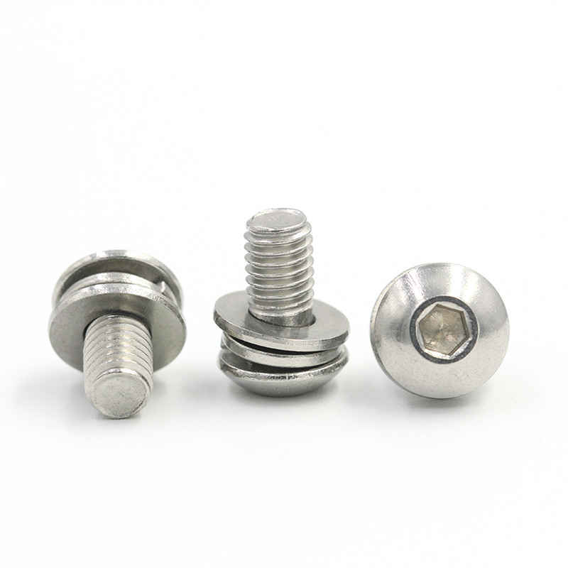 Custom carbon steel combination sems screw (3)