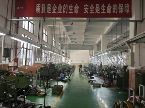 Factory workshop panorama