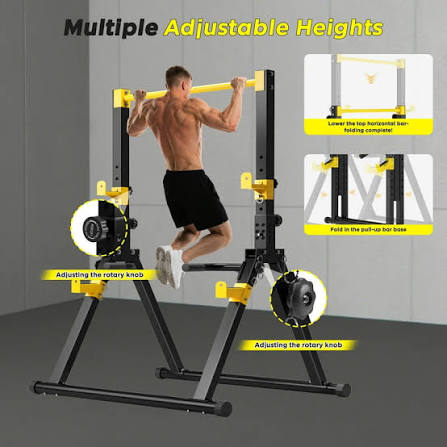 Gym equipment folding adjustment structure