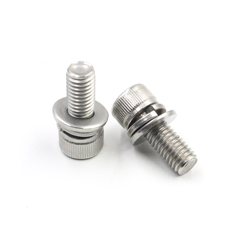 Hexagon socket combination screws
