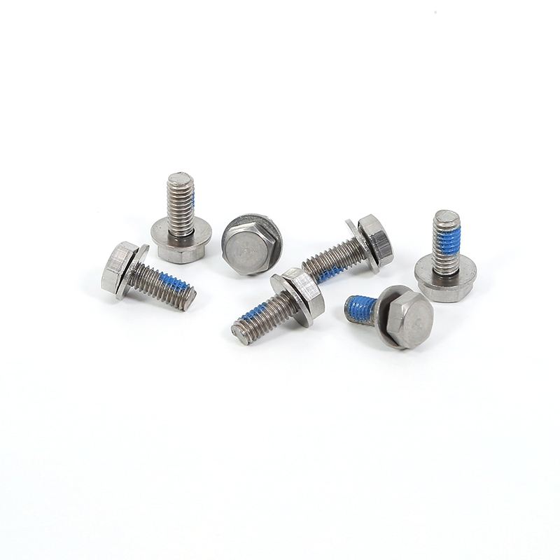 Nylon-locking-combination-screws