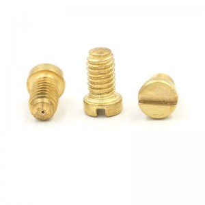 custom brass screws