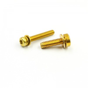 hex screw brass