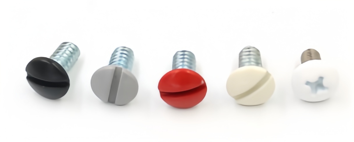 painted machine screws